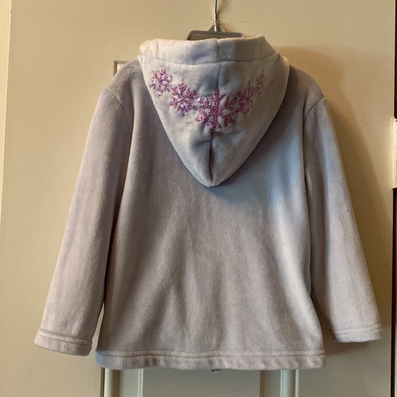 Disney Frozen II Toddler jacket sz 2T. Super soft, pale blue perfect condition - Picture 3 of 8